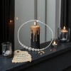 White pearl necklace, a simple and elegant ladies' accessory made of natural freshwater pearls details Picture